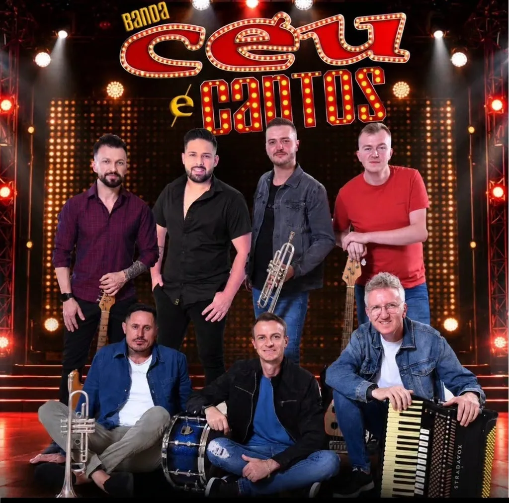 Banda Céu e Cantos se apresenta neste sábado no Clube Estradão, em Pinhão