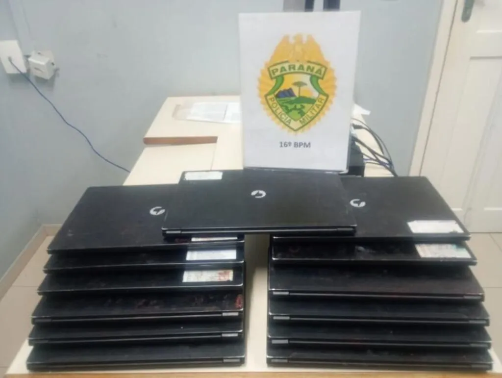 Jovem é preso após furto de 13 tablets em colégio estadual de Guarapuava