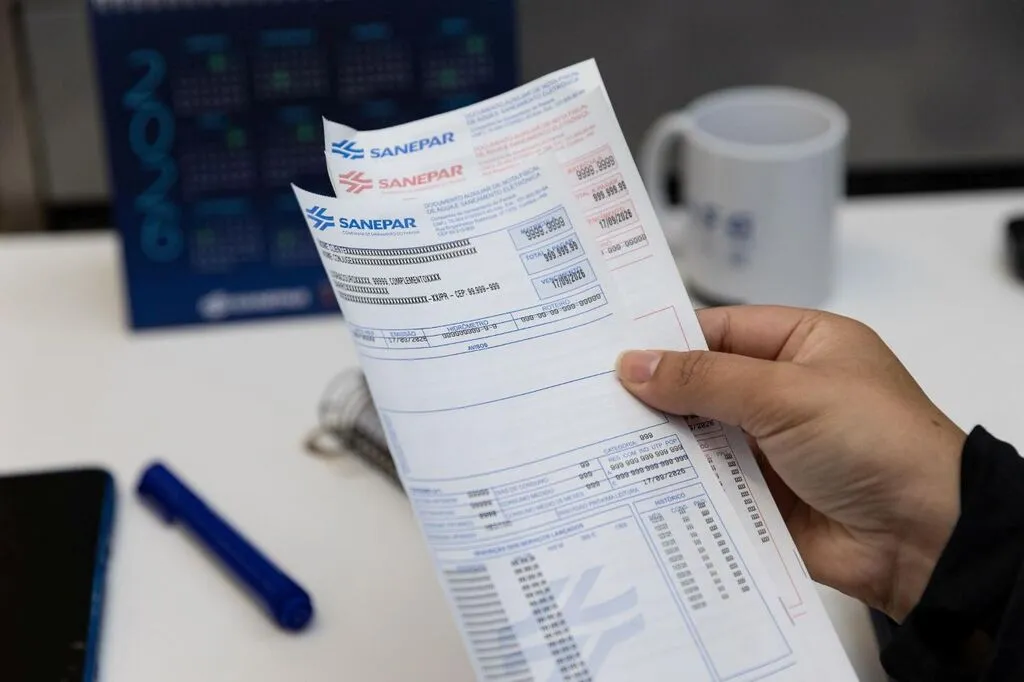 Sanepar já aplica desconto de 25% na tarifa mínima de água e esgoto; veja como conferir