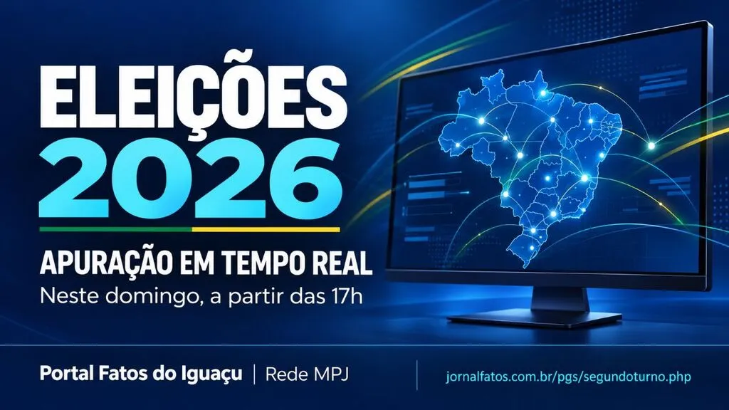 Portal Fatos do Iguaçu terá apuração em tempo real do segundo turno neste domingo