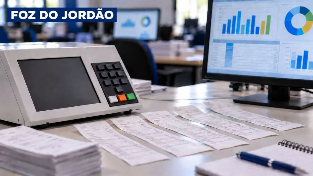 Eleições 2026: confira a votação em Foz do Jordão, por bairro e localidade