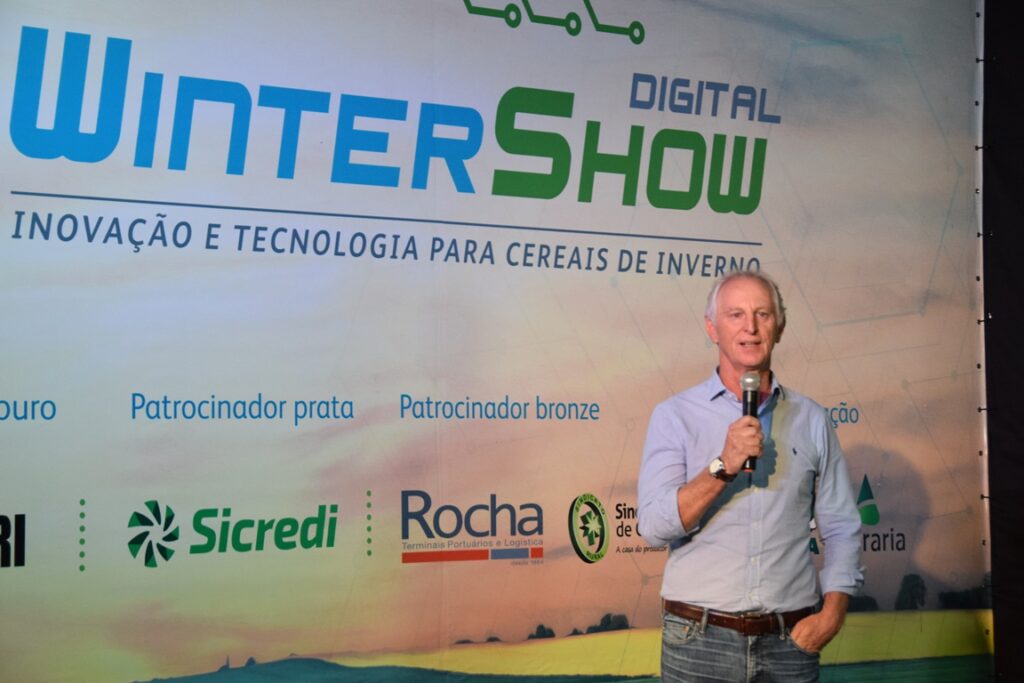  Diretor-Presidente da Agrária, Jorge Karl, lembrou a importância do WinterShow para o setor do agronegócio