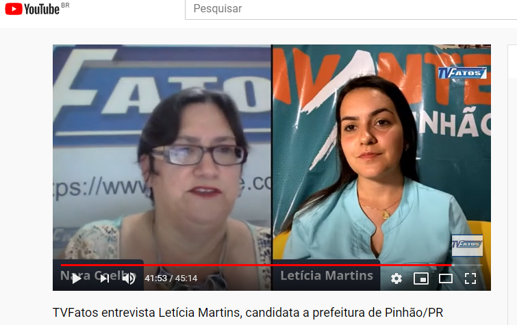 Entrevista da candidata Leticia Martins