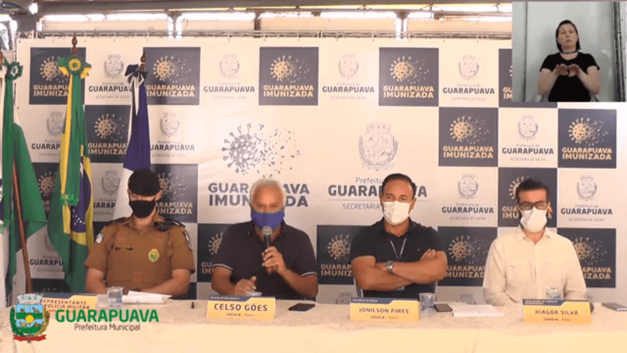 Comunicado prefeito de Guarapuava