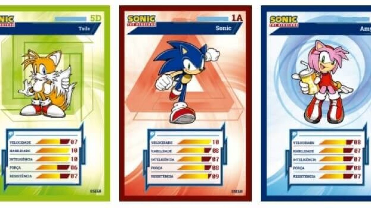 Bob's Play estreia com jogo de cartas do personagem Sonic The Hedgehog -  Portal do Nerd