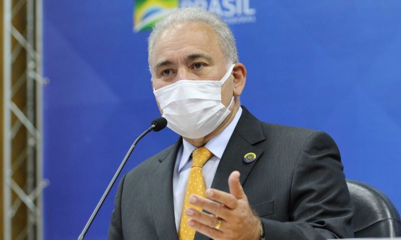 ministro da Saúde, Marcelo Queiroga,