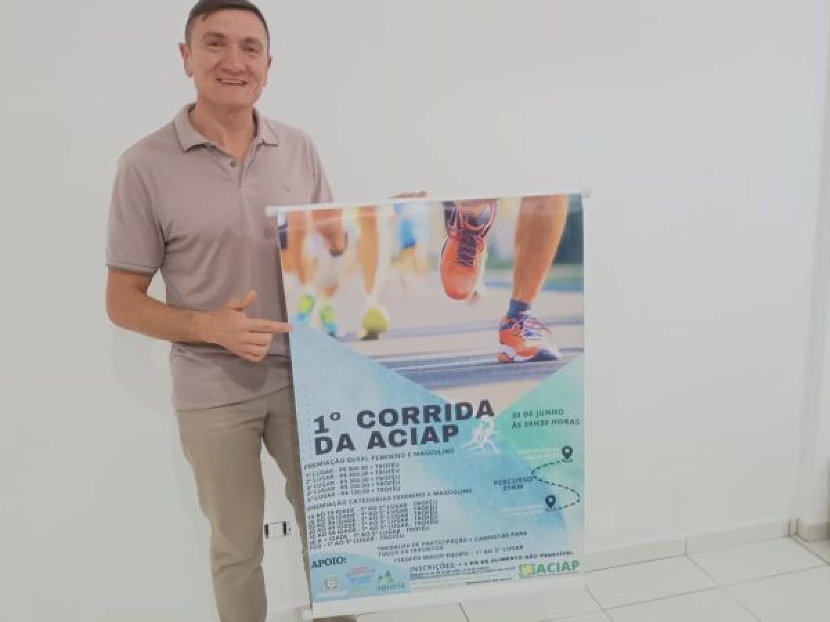 1ª Corrida da ACIAP acontece no dia 30 - Fatos do Iguaçu