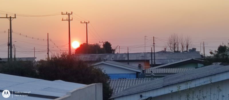 Entardecer em Pinhão - Pr